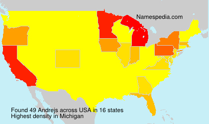 Surname Andrejs in USA Surname Andrejs in USA