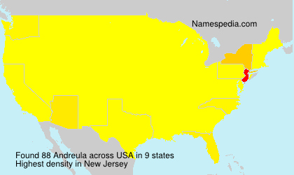Surname Andreula in USA Surname Andreula in USA