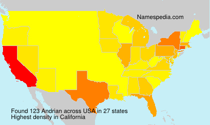 Surname Andrian in USA Surname Andrian in USA