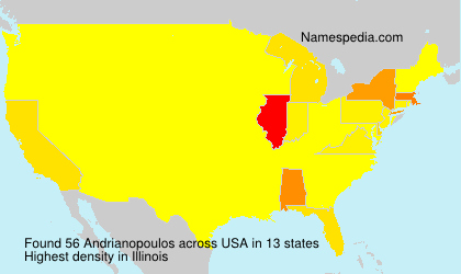 Surname Andrianopoulos in USA Surname Andrianopoulos in USA