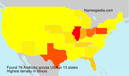 Surname Andricks in USA Surname Andricks in USA