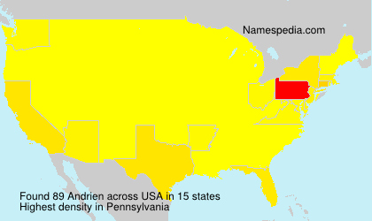 Surname Andrien in USA Surname Andrien in USA