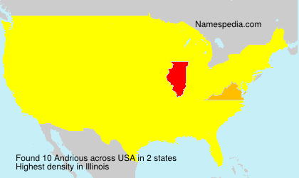 Surname Andrious in USA Surname Andrious in USA
