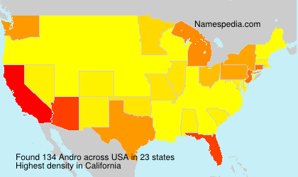 Surname Andro in USA Surname Andro in USA