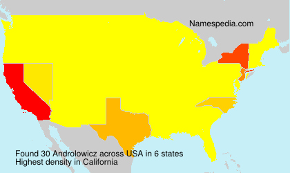Surname Androlowicz in USA Surname Androlowicz in USA