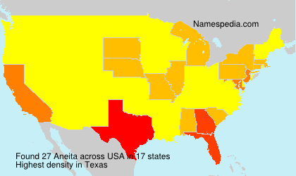 Surname Aneita in USA Surname Aneita in USA