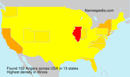 Surname Angara in USA Surname Angara in USA