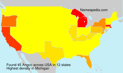 Surname Angco in USA Surname Angco in USA
