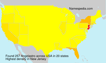 Surname Angelastro in USA Surname Angelastro in USA