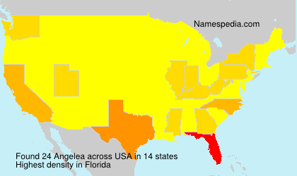 Surname Angelea in USA Surname Angelea in USA