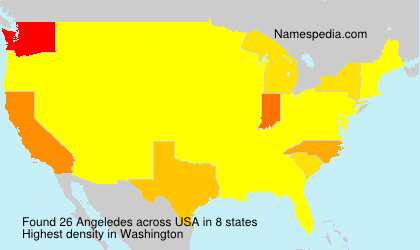 Surname Angeledes in USA Surname Angeledes in USA