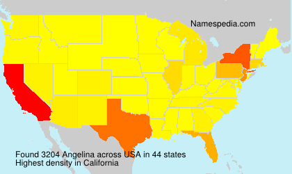 Surname Angelina in USA Surname Angelina in USA