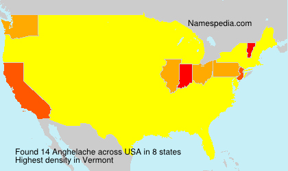 Surname Anghelache in USA Surname Anghelache in USA