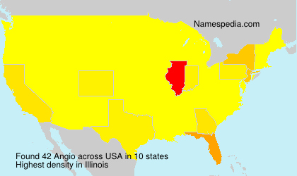 Surname Angio in USA Surname Angio in USA