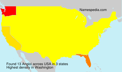 Surname Angioi in USA Surname Angioi in USA