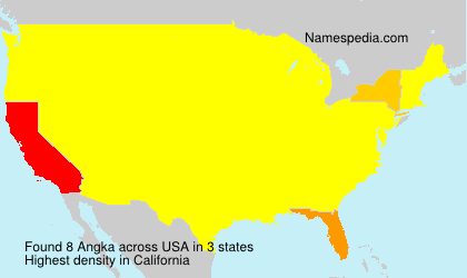 Surname Angka in USA Surname Angka in USA