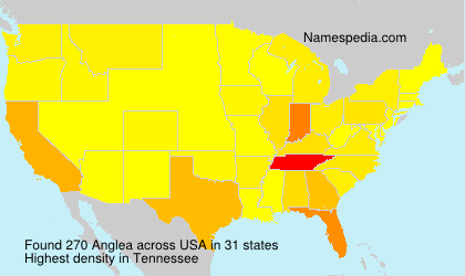 Surname Anglea in USA Surname Anglea in USA