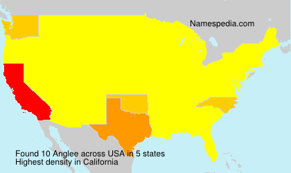 Surname Anglee in USA Surname Anglee in USA