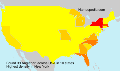 Surname Anglehart in USA Surname Anglehart in USA