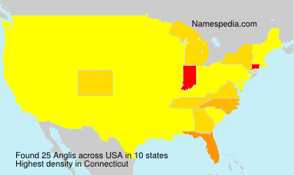 Surname Anglis in USA Surname Anglis in USA