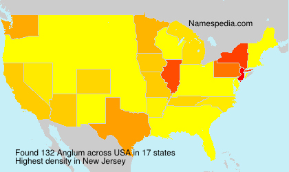 Surname Anglum in USA Surname Anglum in USA
