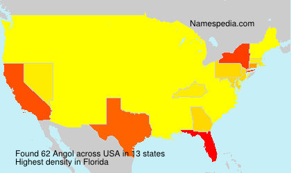 Surname Angol in USA Surname Angol in USA