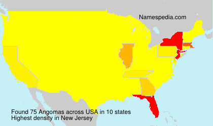 Surname Angomas in USA Surname Angomas in USA