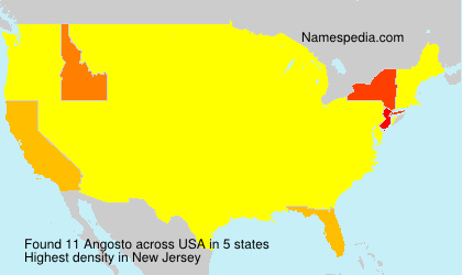 Surname Angosto in USA Surname Angosto in USA