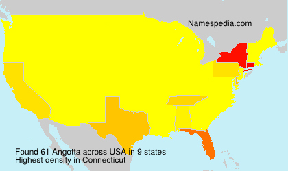 Surname Angotta in USA Surname Angotta in USA