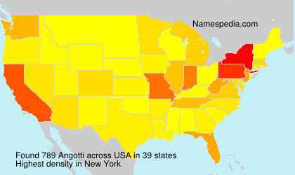 Surname Angotti in USA Surname Angotti in USA