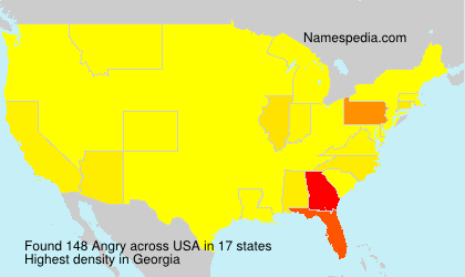 Surname Angry in USA Surname Angry in USA