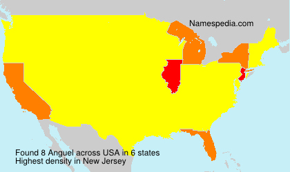 Surname Anguel in USA