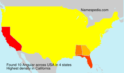 Surname Anguiar in USA Surname Anguiar in USA