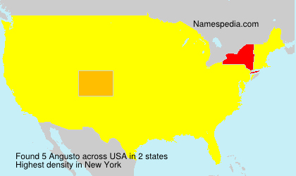 Surname Angusto in USA Surname Angusto in USA