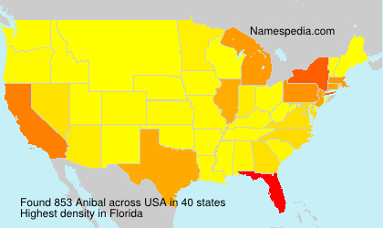 Surname Anibal in USA Surname Anibal in USA