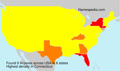 Surname Anjanee in USA Surname Anjanee in USA