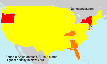 Surname Anjun in USA Surname Anjun in USA