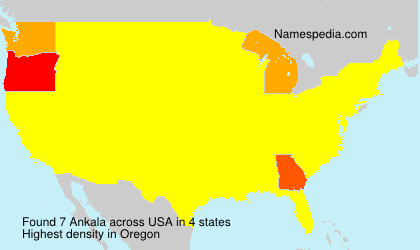 Surname Ankala in USA Surname Ankala in USA