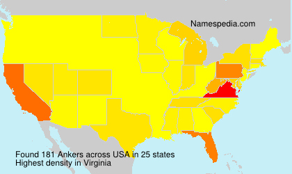 Surname Ankers in USA Surname Ankers in USA