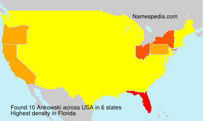 Surname Ankowski in USA Surname Ankowski in USA