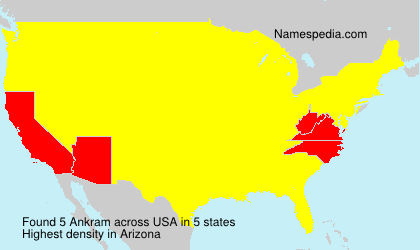 Surname Ankram in USA Surname Ankram in USA