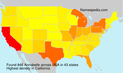 Surname Annabelle in USA Surname Annabelle in USA