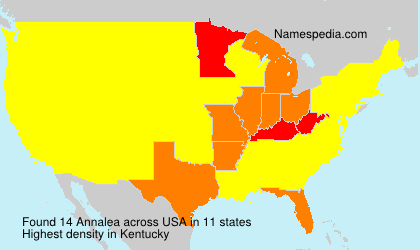 Surname Annalea in USA Surname Annalea in USA