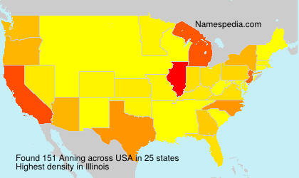 Surname Anning in USA Surname Anning in USA