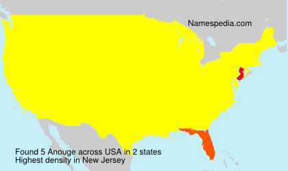Surname Anouge in USA Surname Anouge in USA