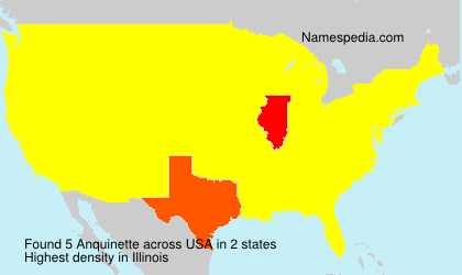Surname Anquinette in USA Surname Anquinette in USA