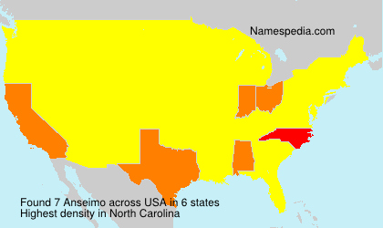 Surname Anseimo in USA Surname Anseimo in USA