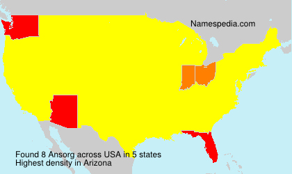 Surname Ansorg in USA Surname Ansorg in USA