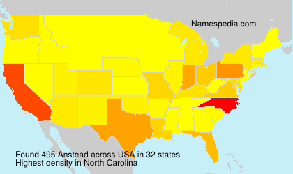 Surname Anstead in USA Surname Anstead in USA