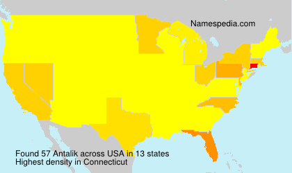 Surname Antalik in USA Surname Antalik in USA